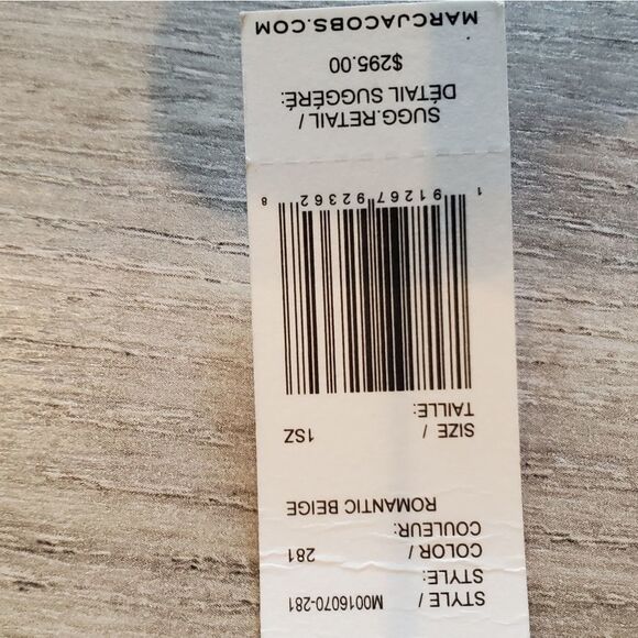 Marc Jacobs Supple Group Leather Romantic Blush Crossbody Bag - Picture 11 of 11